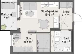 Plantegning 1